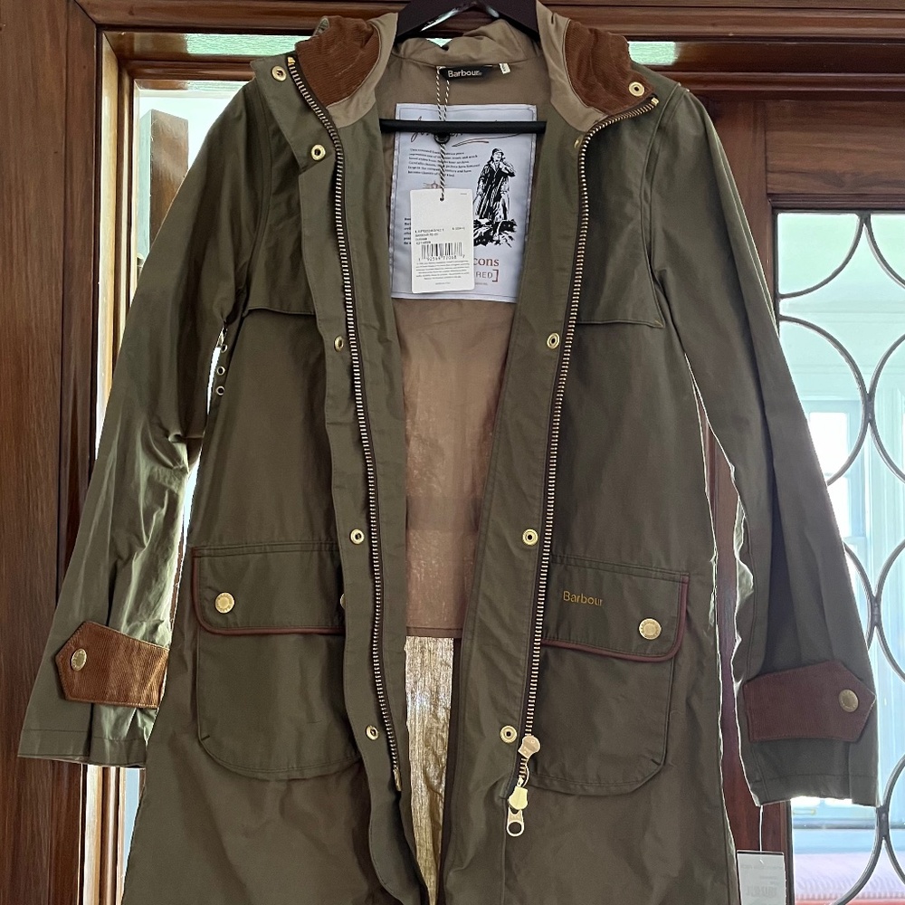 NWT women’s Barbour Durham Jacket